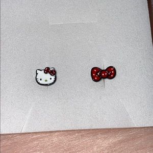 Hello Kitty Tongue Earrings